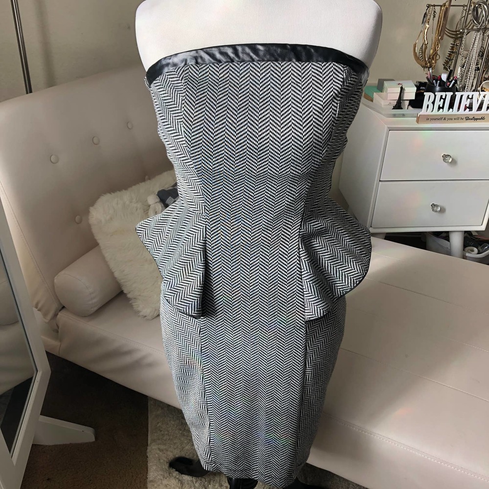 Strapless Cocktail Dress